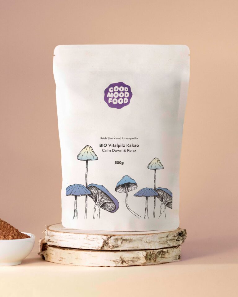 Vitalpilz Kakao "Calm Down & Releax" Minibulk Verpackung