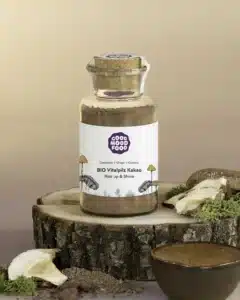 Stilleben Produktbild Vitalpilz Kakao Rise Up & Shine 180g