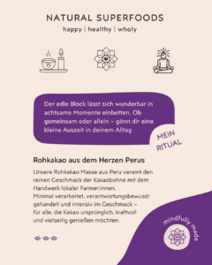 Rückseite PERU Block Anwendung