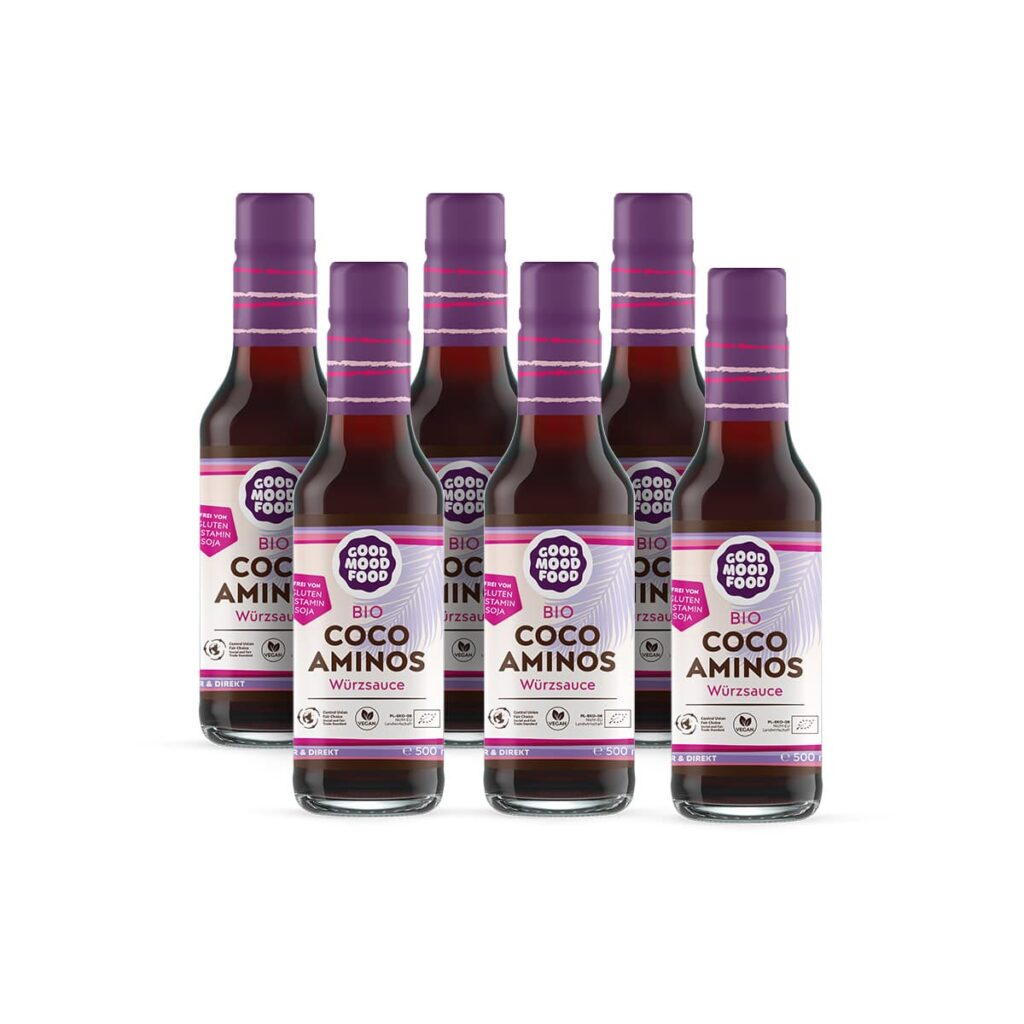 6er Pack Gewürzsauce Coco Aminos 500ml GMF