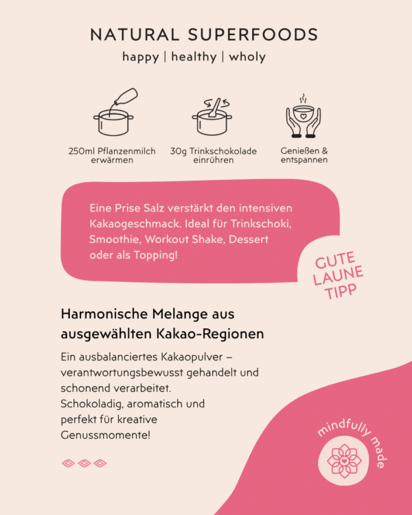 Rückseite Melange Anwendung