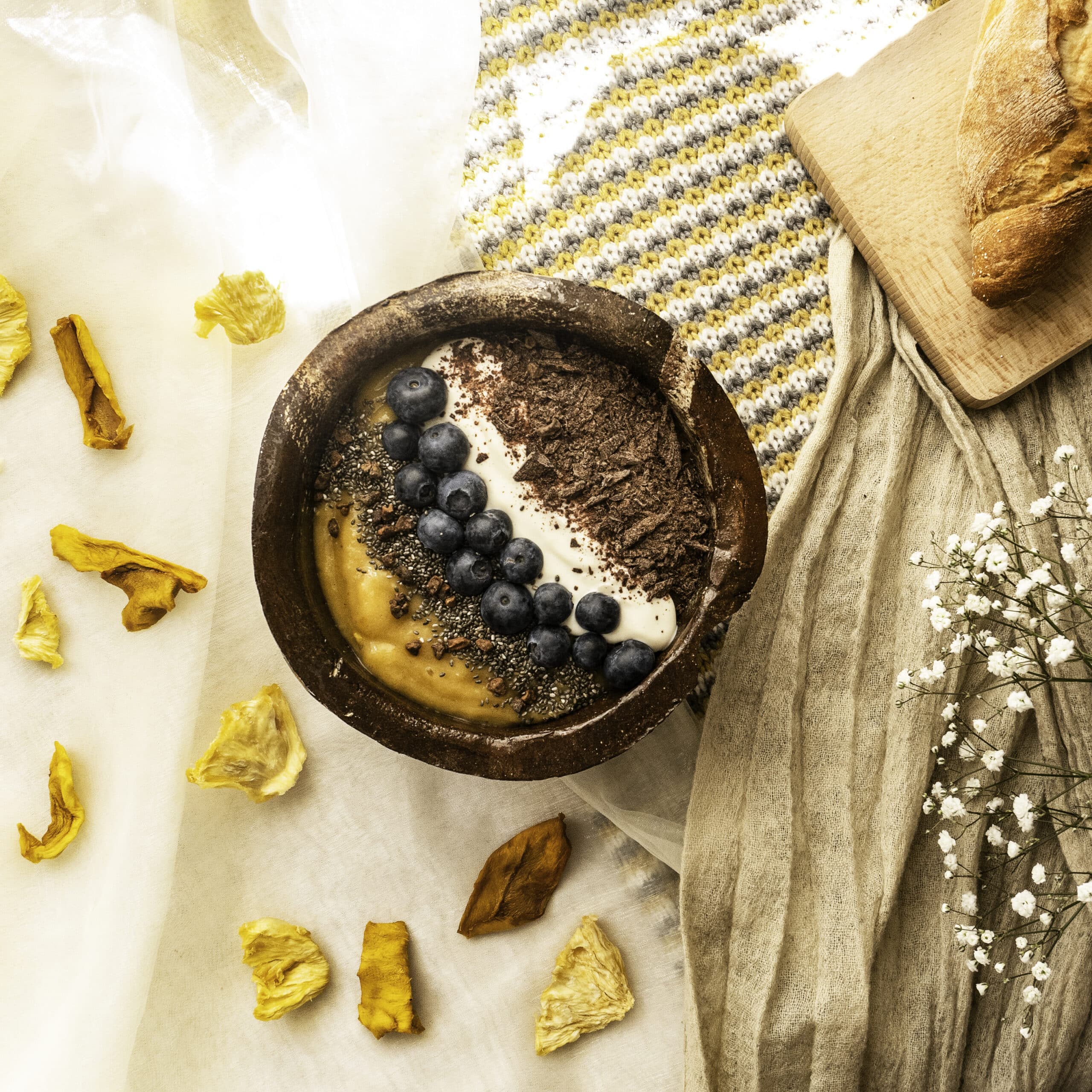 Smootihe Bowl Trockenfrüchte