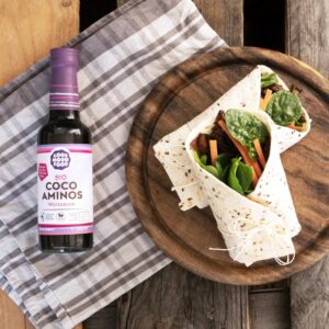 Moodbilder Gewürsauce Coco Aminos Veganes Pilzen Schawarma
