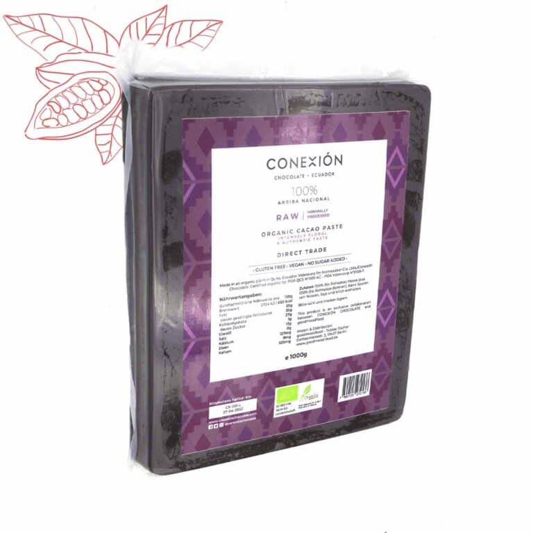 Rohkakaomasse aus Ecuador