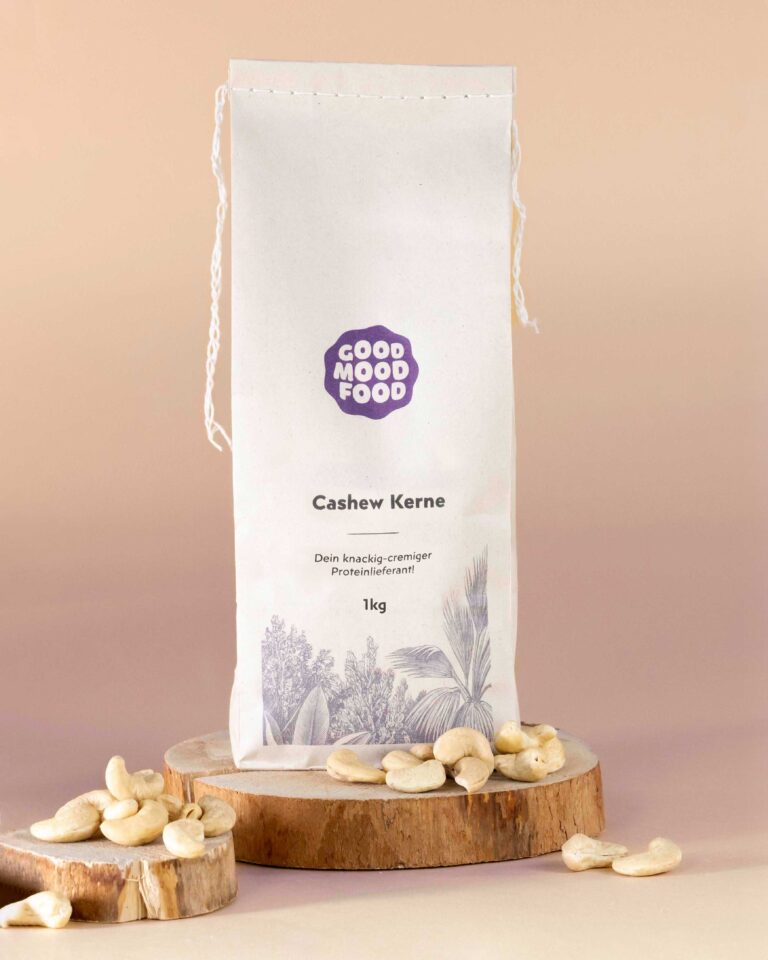 Cremige Bio Cashew Kerne von goodmoodfood