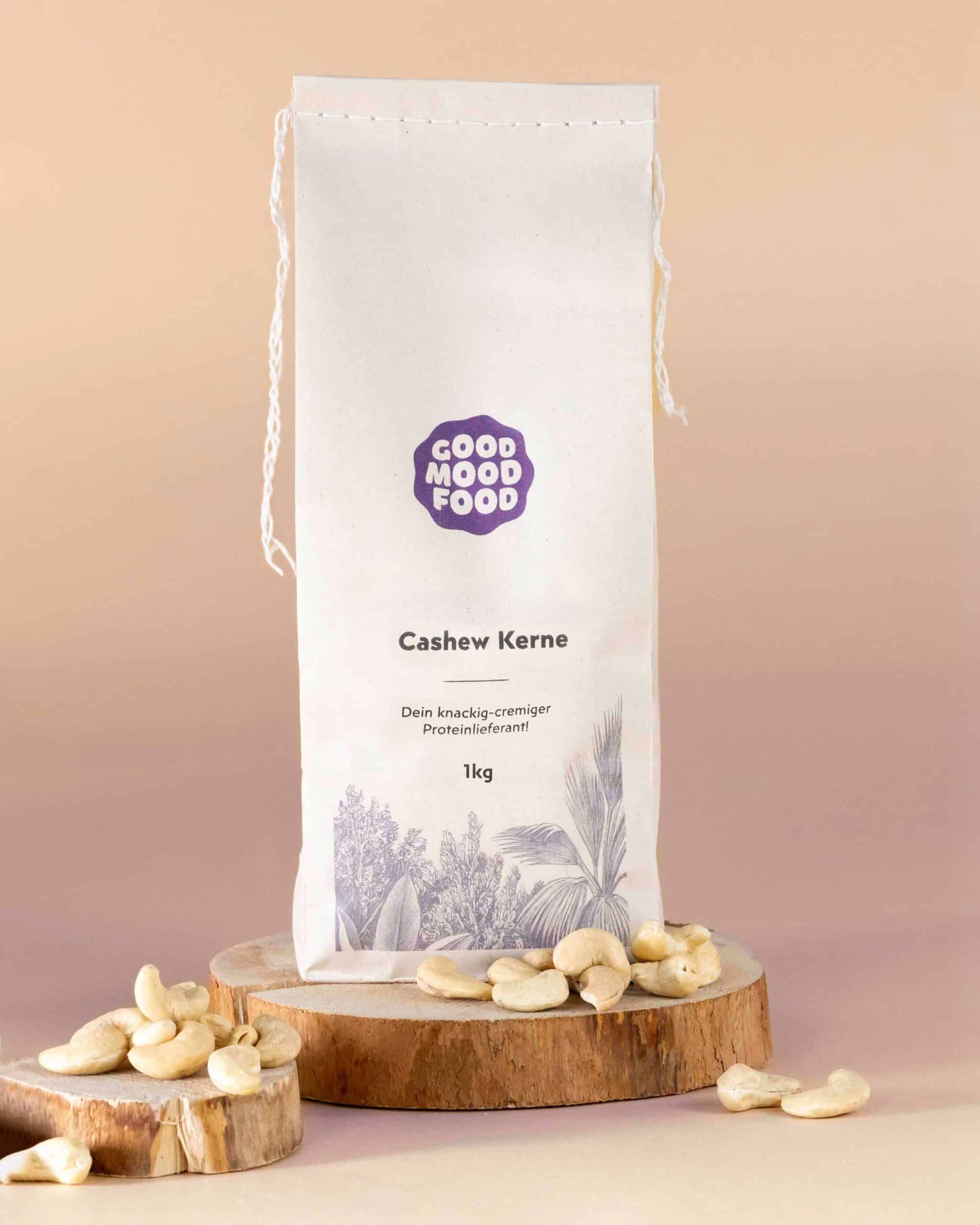 Cremige Bio Cashew Kerne von goodmoodfood