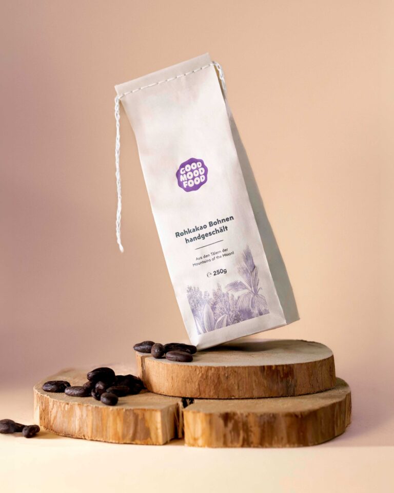 Bio Rohkakao Bohnen, handgeschält, 250g Rohe Kakaobohnen, hangeschält