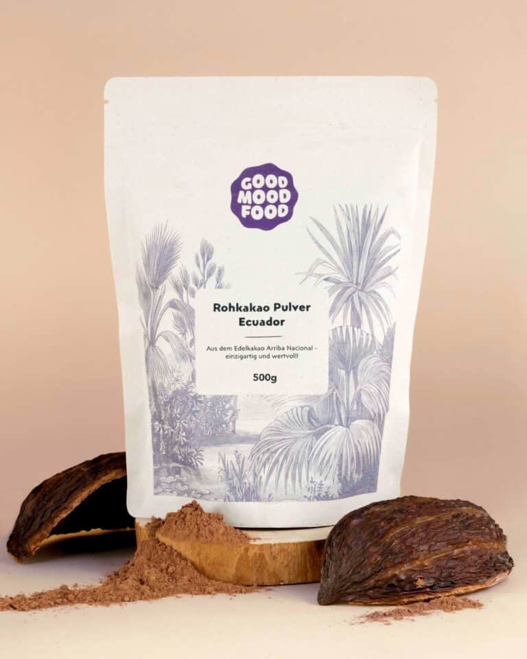 Rohkakao Pulver aus Ecuador