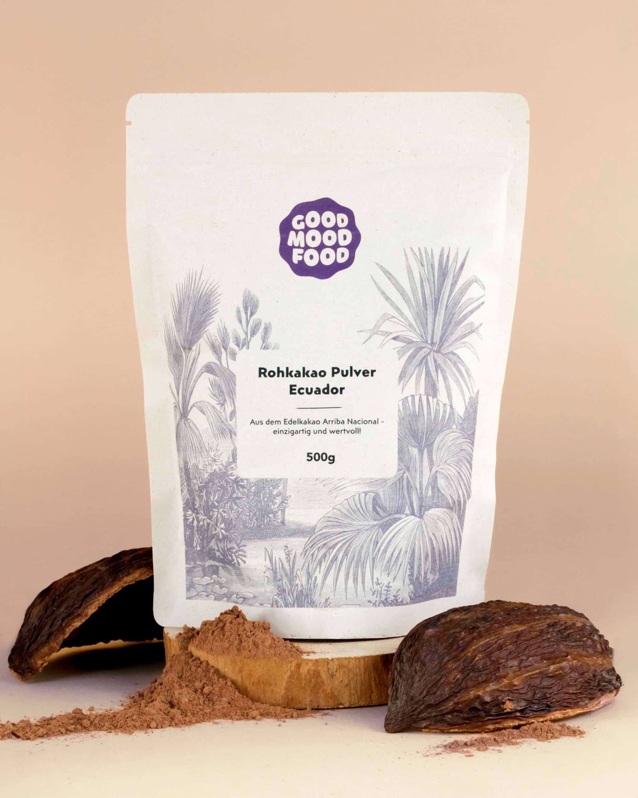 Rohkakao Pulver aus Ecuador