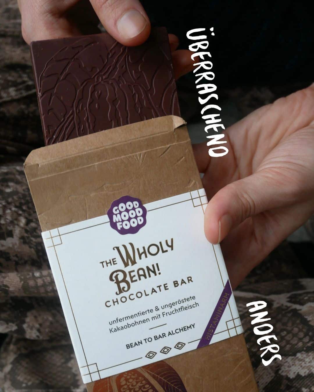 Moodbild Wholy bean Chocolate Bar