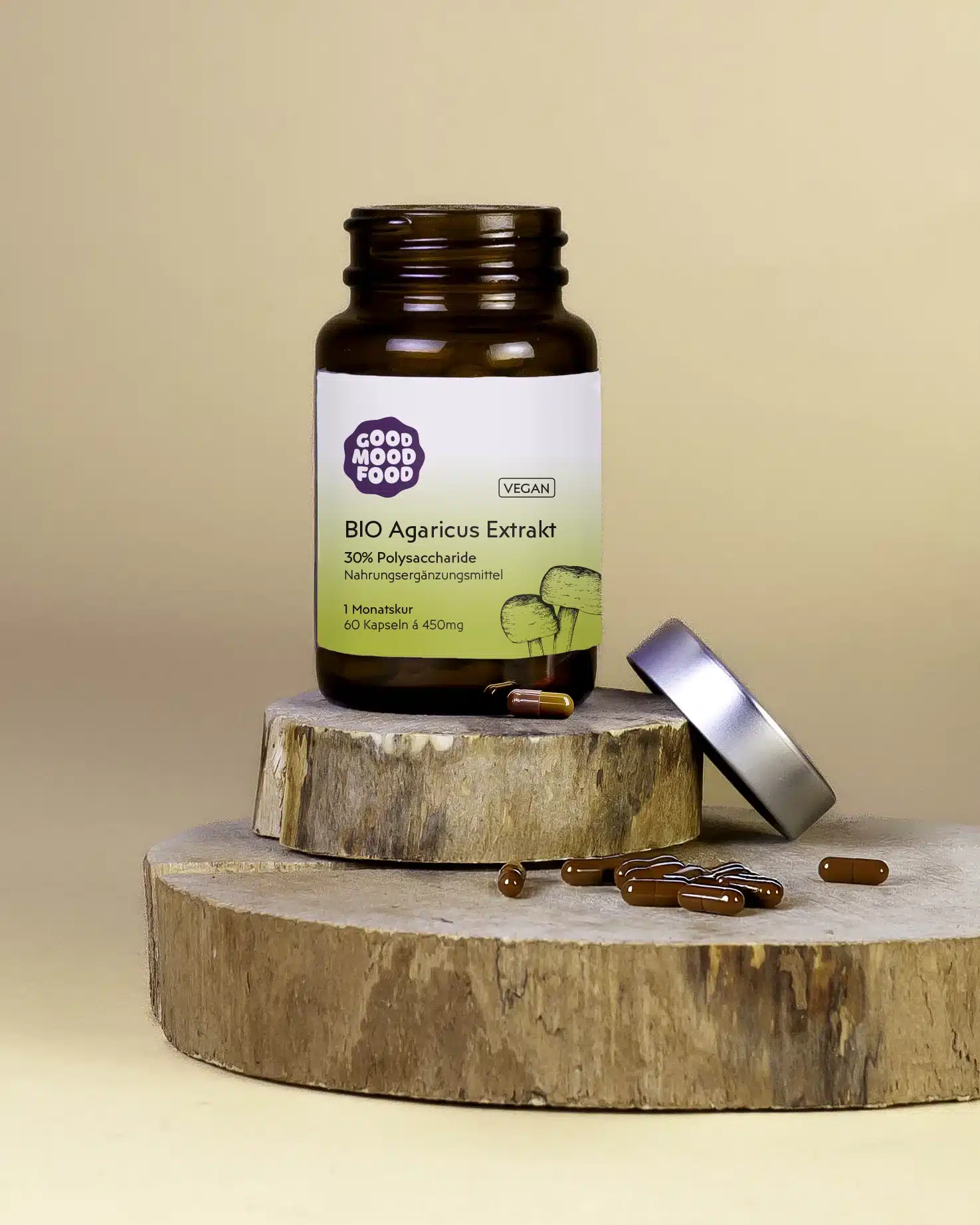 Agaricus Extrakt Kapseln