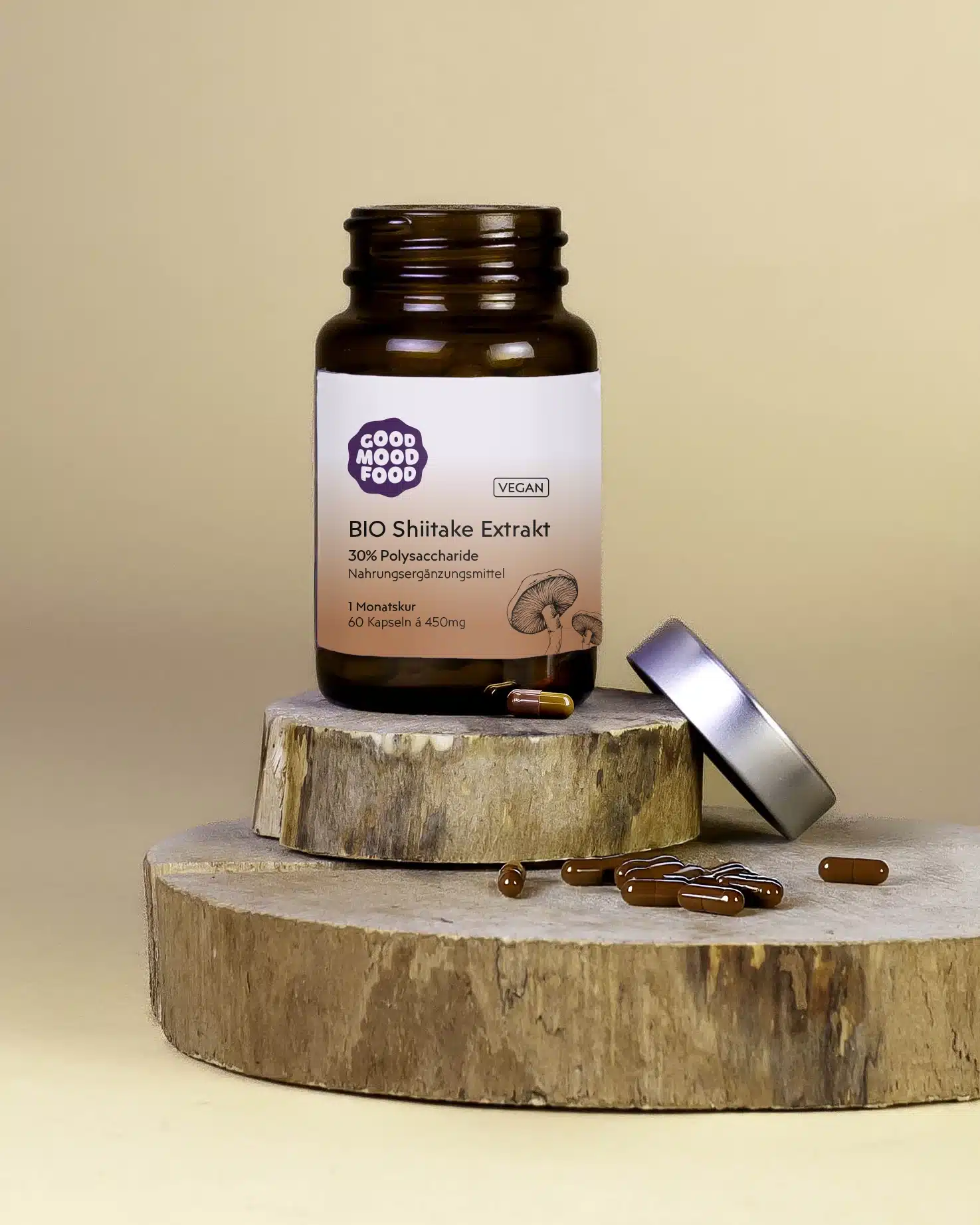 Shiitake Vitalpilz Kapslen