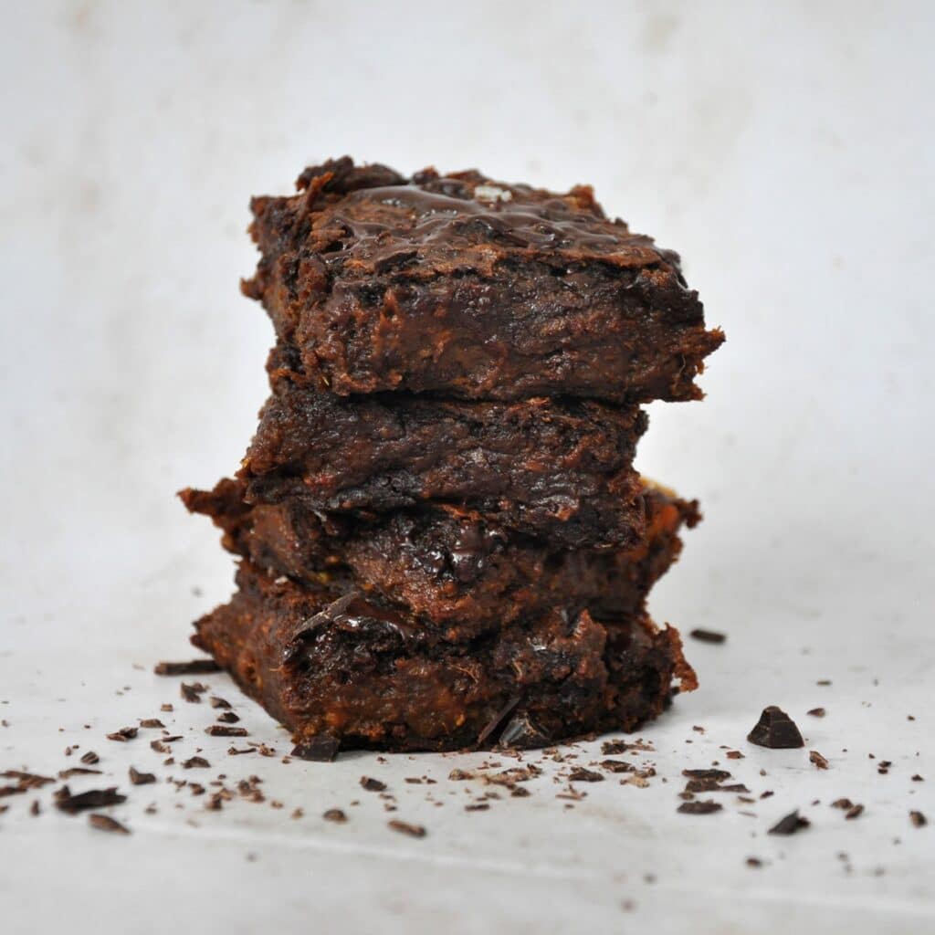 Süßkartoffel Brownie 1
