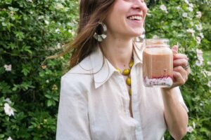 Alice Kakao Smoothie Frühling Sommer