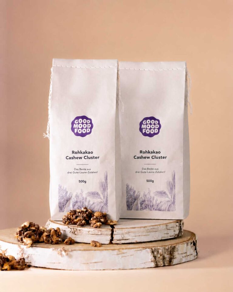Produktbild Stilleben Cashew Cluster 500g x2