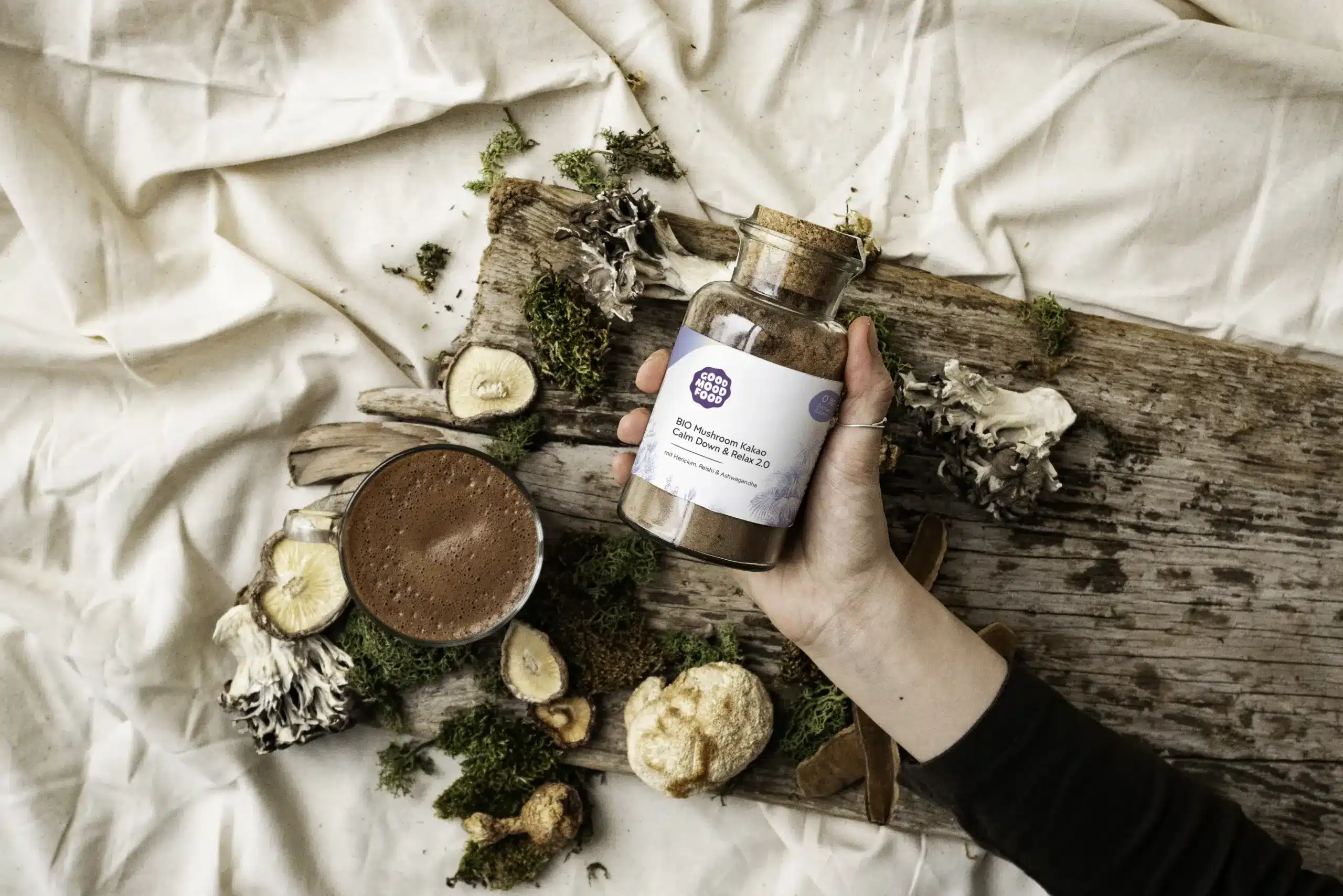 Moodbild Mushroom Kakao Calm Down & Relax 120g