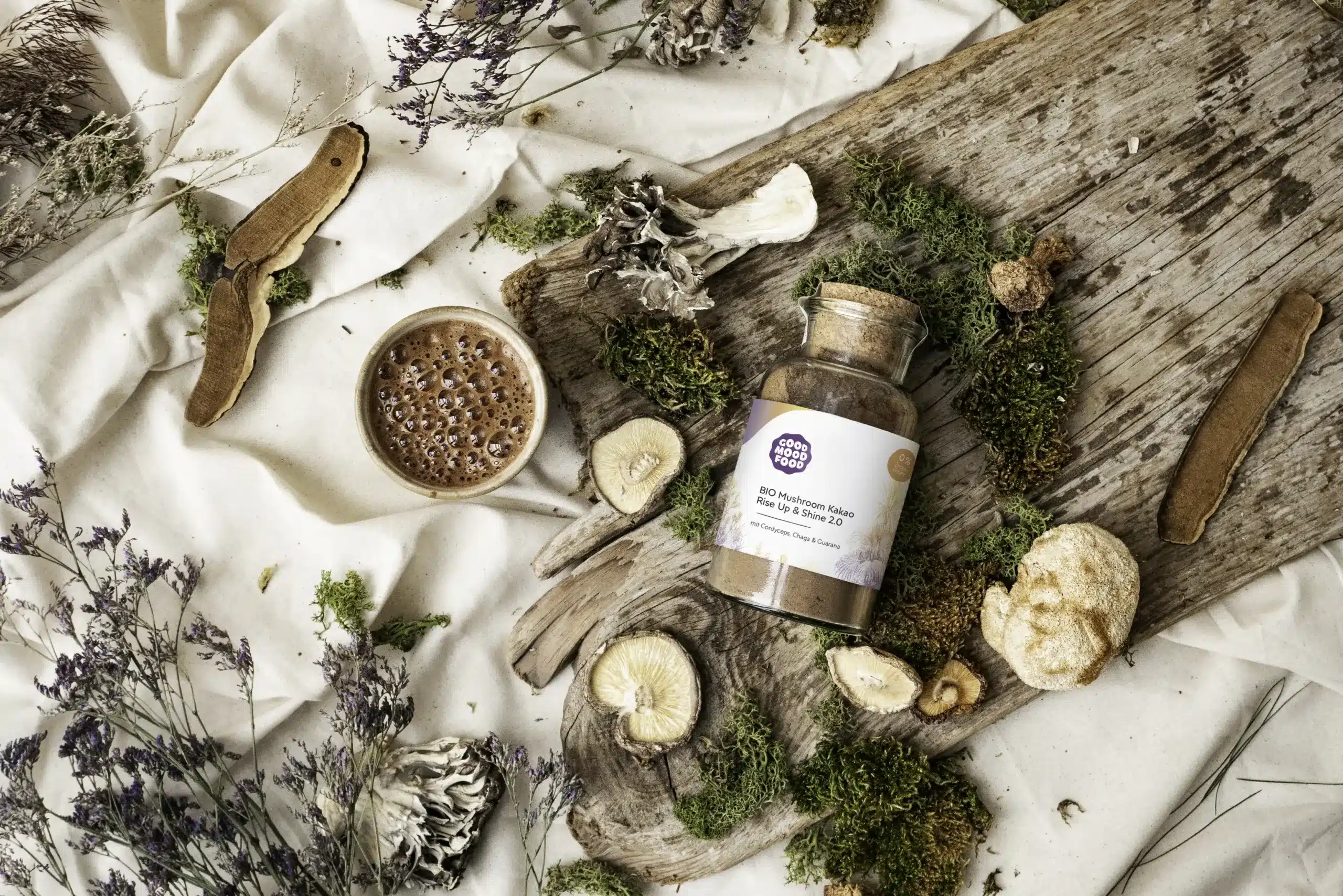 Moodbild Mushroom Kakao Rise Up & Shine 120g