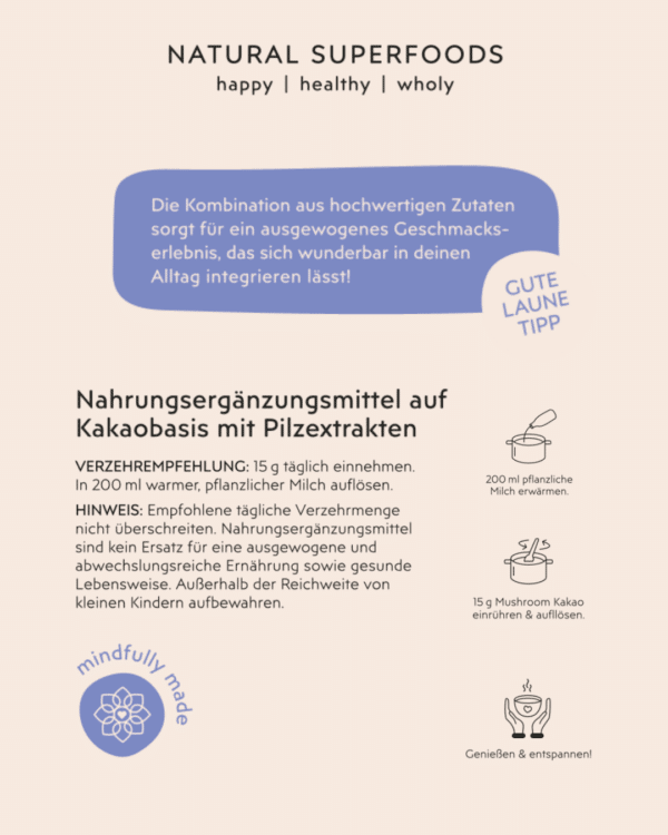 Rückseite Calm Down and Relax Anwendung
